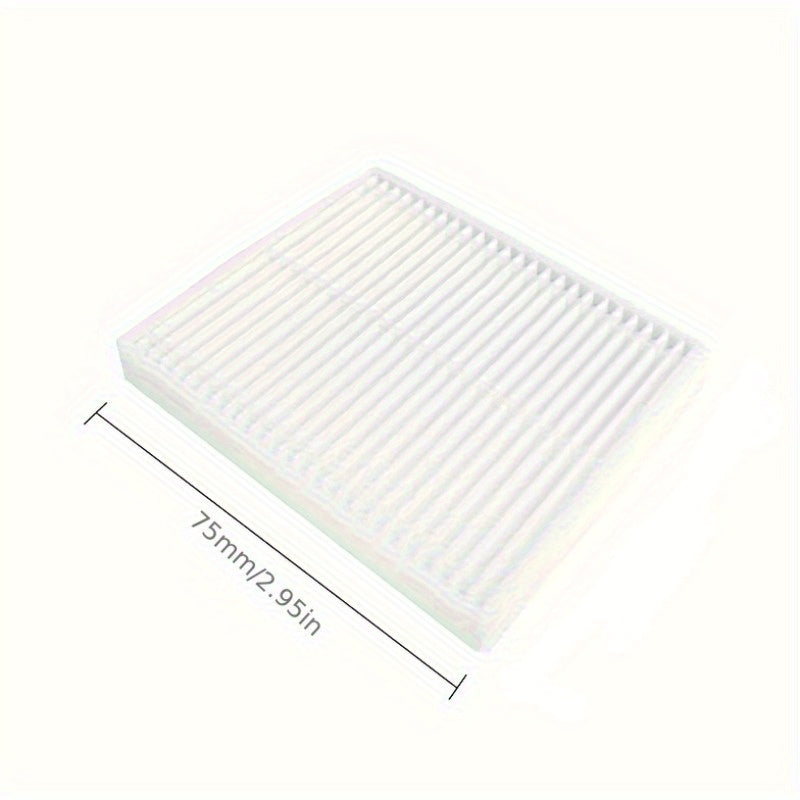 Four pieces of HEPA Filter Replacement designed for Xiaomi Mijia Robot Vacuums. These filters are compatible with E10, B112, E12, C103, 3C (Enhanced), 3C Plus, and E10C models.