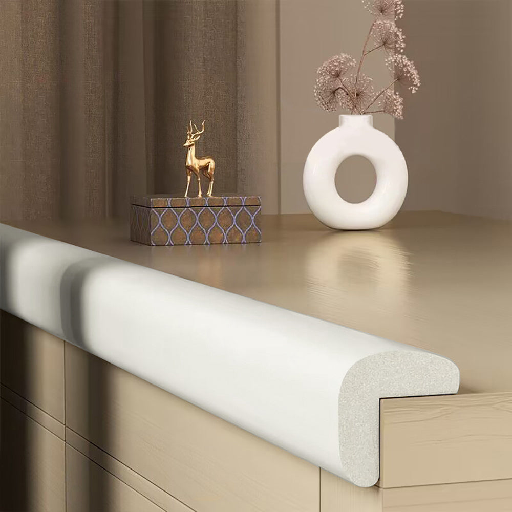 Top Choice for Customers: 2-meter non-toxic anti-collision strips for protecting youngsters' table and bed corners, as well as wall edges. Easily attachable with sponge adhesive.