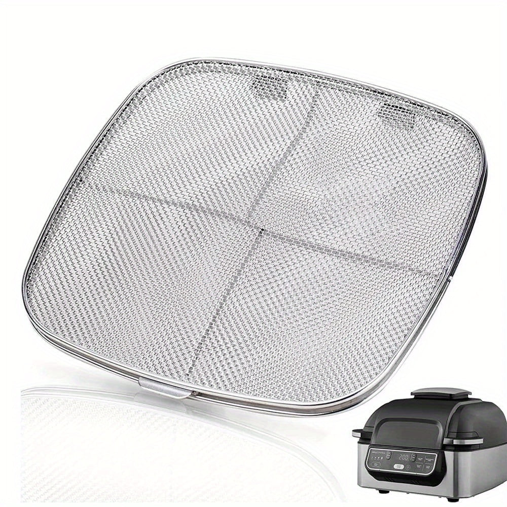 Protect your Ninja Foodi Grill with this stainless steel mesh cover shield. Compatible with FG551, IG651, IG601, AG301 Smart XL 6-in-1 & 5-in-1 Indoor Grills, this cooking splatter protector will keep your kitchen clean while you cook.