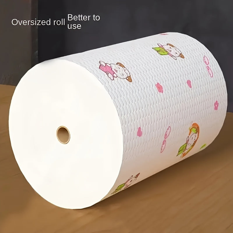 200 piece set of Reusable Kitchen Paper Towels: Long-lasting, Non-Stick, and Effortless to Wash - Ideal for Kitchen, Bathroom, and Various Household Needs