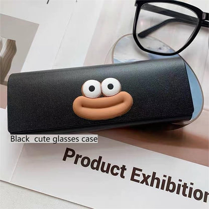 Stylish Glasses Case with Chic Sausage Mouth Design - Made with High-Quality Faux Leather, Fashionable and Functional Accessory, Ideal for Gifting during the Holidays including Christmas and Thanksgiving