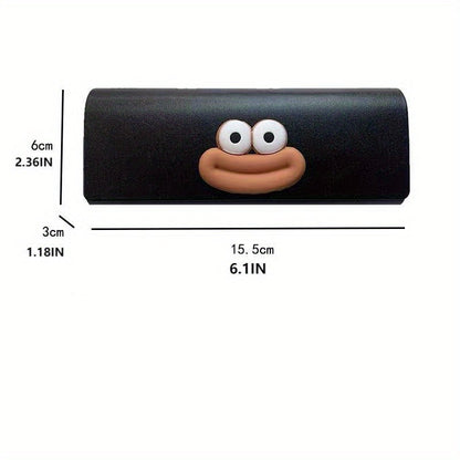 Stylish Glasses Case with Chic Sausage Mouth Design - Made with High-Quality Faux Leather, Fashionable and Functional Accessory, Ideal for Gifting during the Holidays including Christmas and Thanksgiving