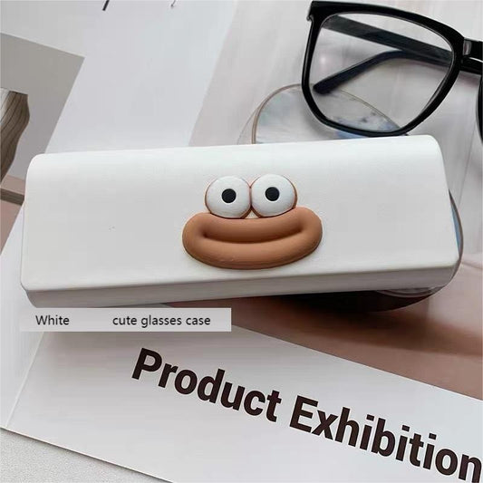 Stylish Glasses Case with Chic Sausage Mouth Design - Made with High-Quality Faux Leather, Fashionable and Functional Accessory, Ideal for Gifting during the Holidays including Christmas and Thanksgiving