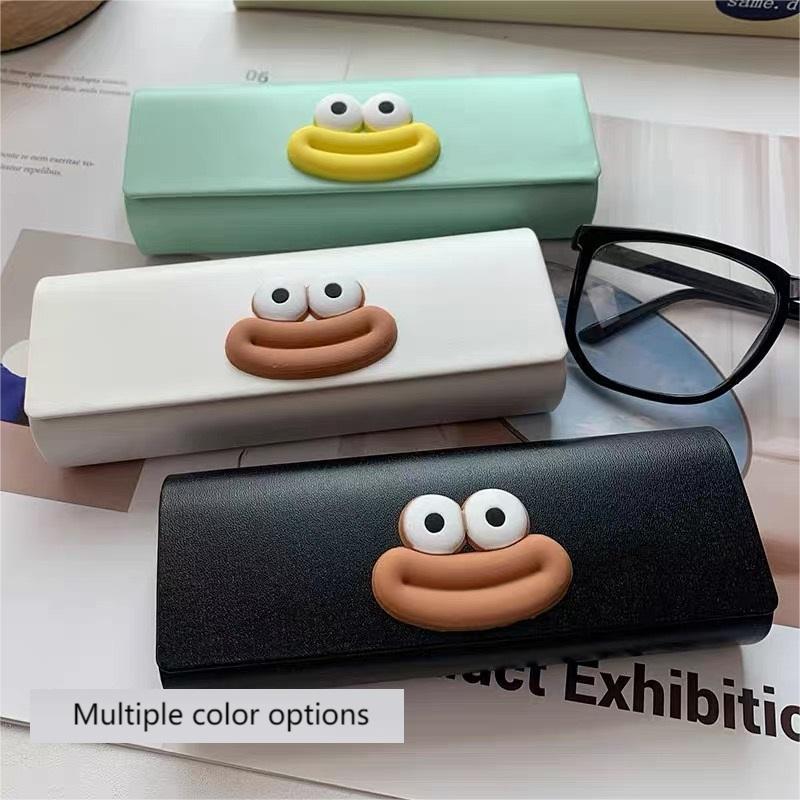 Stylish Glasses Case with Chic Sausage Mouth Design - Made with High-Quality Faux Leather, Fashionable and Functional Accessory, Ideal for Gifting during the Holidays including Christmas and Thanksgiving