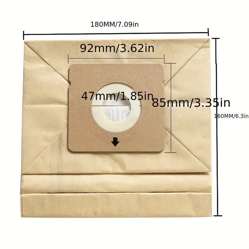 Replacement dust bags for Good Luck vacuum cleaners are now available in a pack of 7. These bags are compatible with several models including Ro1717, Ro1733, Ro1751, Zr0032, Ro2052, and Ro2033. They are specifically designed for cordless vacuums and