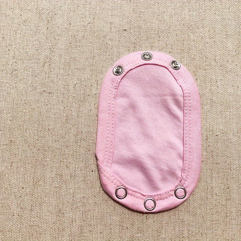 2 sets of Cotton Baby Romper Pads in 5 colors, ideal for extending diaper length for boys and girls.