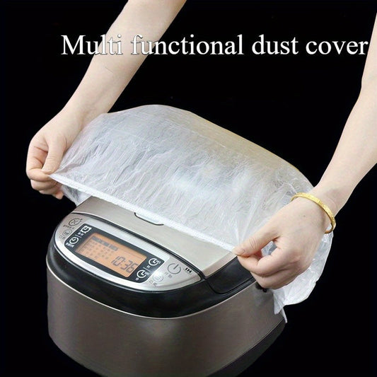 50 extra thick disposable kitchen covers, designed to resist oil and cockroaches, suitable for use with pots, ovens, and more, perfect for winter season.