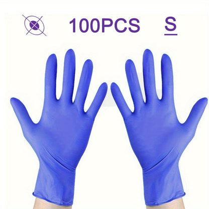 [Brand Name] offers a 100-Pack of Nitrile Disposable Gloves, perfect for various tasks such as kitchen work, cleaning, tattoos, salon services, and pet care. These gloves are made of PVC and are waterproof, ambidextrous, and allergy-free. They are also