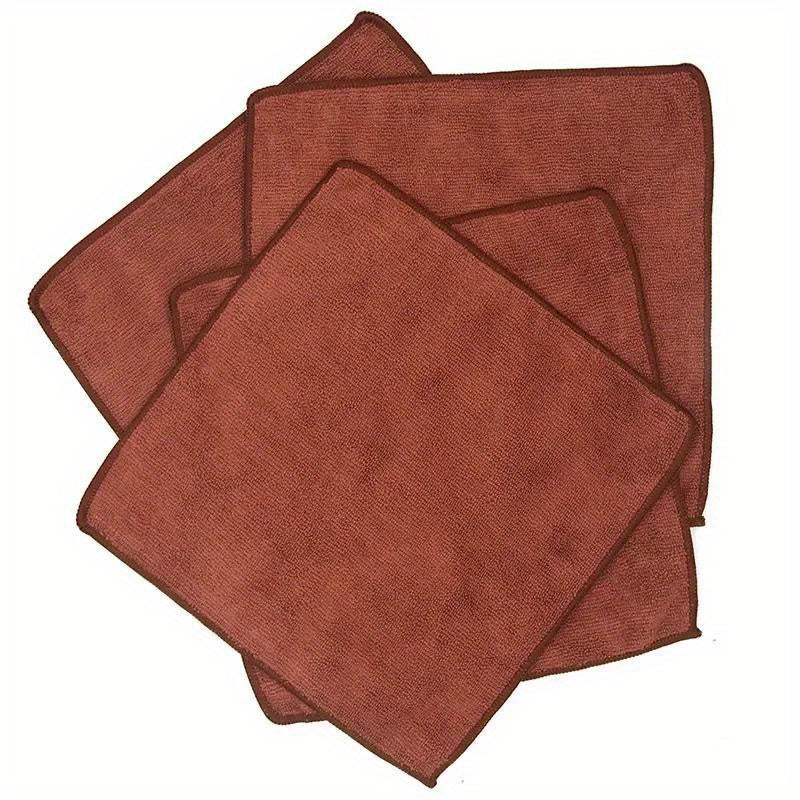 Premium Kitchen Cleaning Cloths - Set of 5, Super Soft and Absorbent Towels for Coffee Machines, Milk Tea Shops, and Home Use - Made with a Durable Blend of Polyester and Acrylic, Perfect for All Cleaning Tasks in the Kitchen