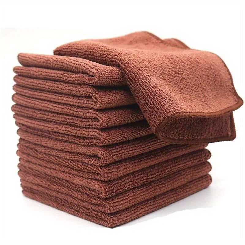 Premium Kitchen Cleaning Cloths - Set of 5, Super Soft and Absorbent Towels for Coffee Machines, Milk Tea Shops, and Home Use - Made with a Durable Blend of Polyester and Acrylic, Perfect for All Cleaning Tasks in the Kitchen