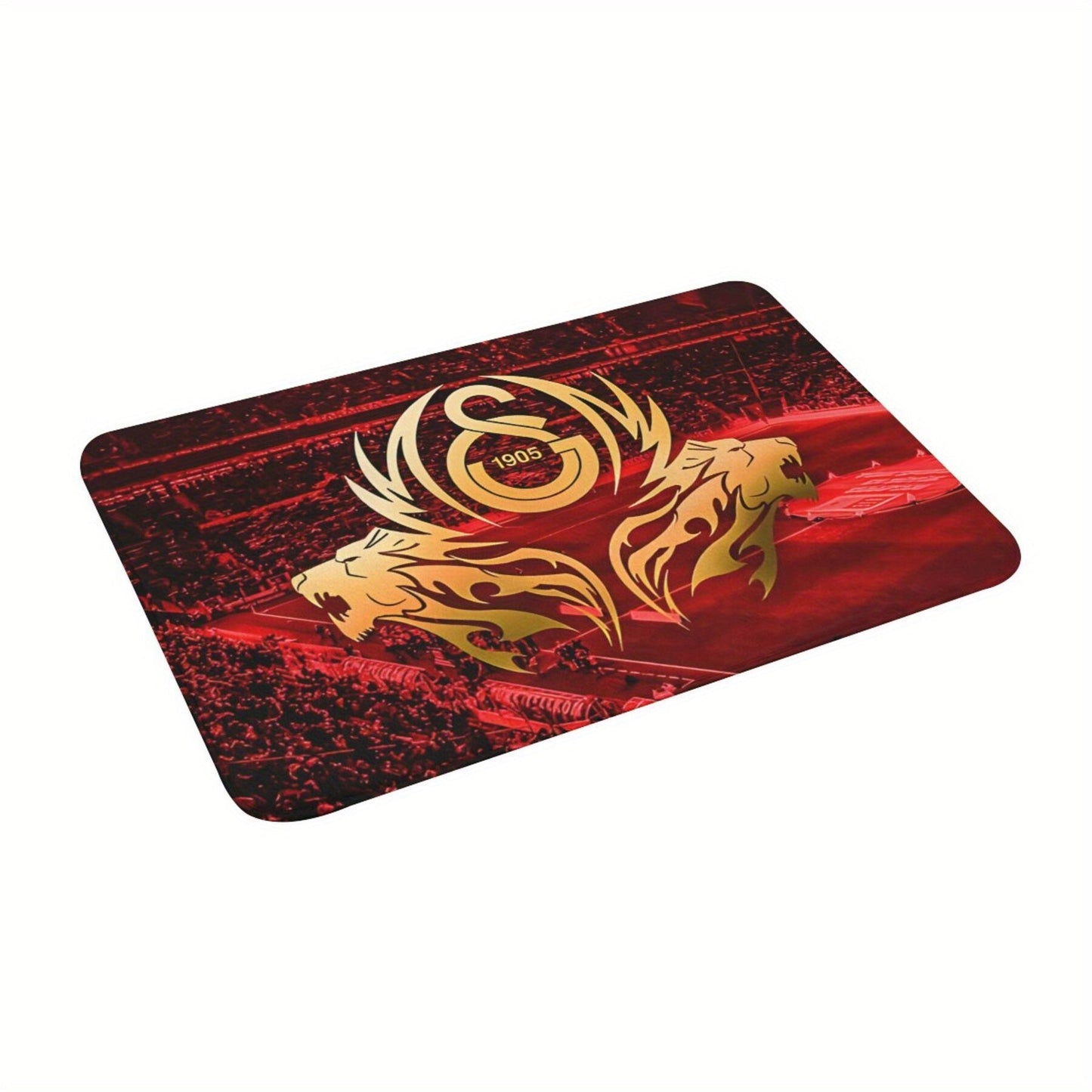 Welcome guests to your home in style with the Galatasaray Anti-Slip Doormat, perfect for the kitchen, balcony, or any area in need of a decorative touch.