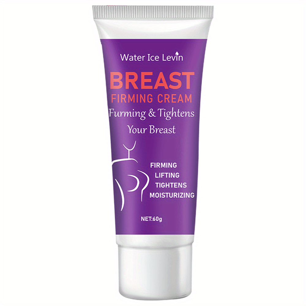 Firming cream for women with jojoba oil, caffeine, and hydrating properties to tighten and lift the body. Moisturizes and massages bust, stomach, thighs, and arms. 60g.