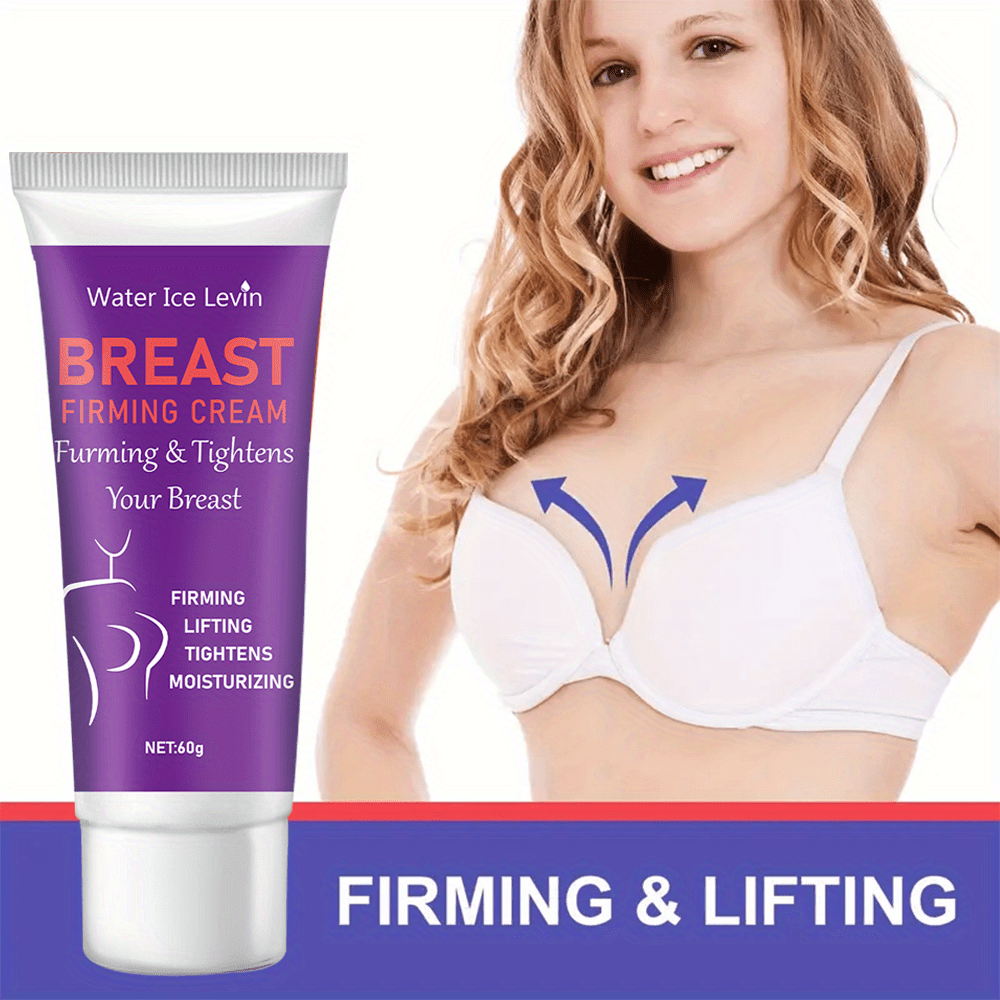 Firming cream for women with jojoba oil, caffeine, and hydrating properties to tighten and lift the body. Moisturizes and massages bust, stomach, thighs, and arms. 60g.