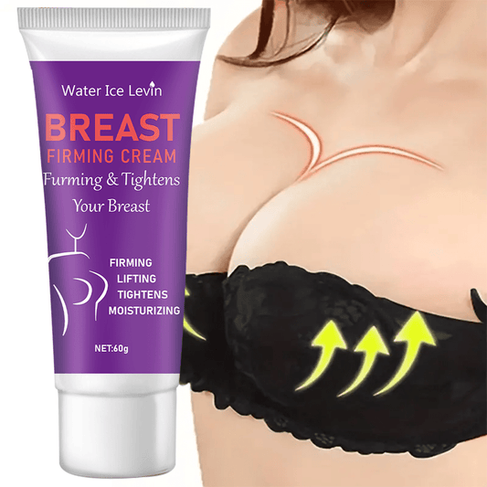 Firming cream for women with jojoba oil, caffeine, and hydrating properties to tighten and lift the body. Moisturizes and massages bust, stomach, thighs, and arms. 60g.