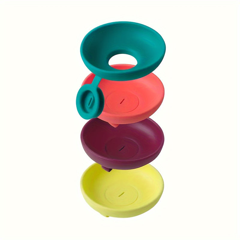 Silicone Ice Cream Grippers Set of 4 - Drip-Free Holders Perfect for All Ages, Great for Summer Parties & Outdoor Fun