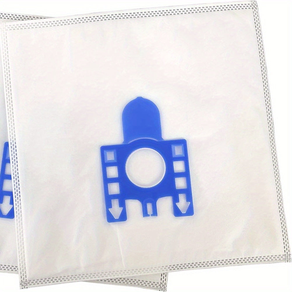 Dust bags for canister vacuum cleaners - 10 pack with plastic mounting. Compatible with Classic C1, Complete C2 C3, S300-S8000 Series. Replacement filter bags.