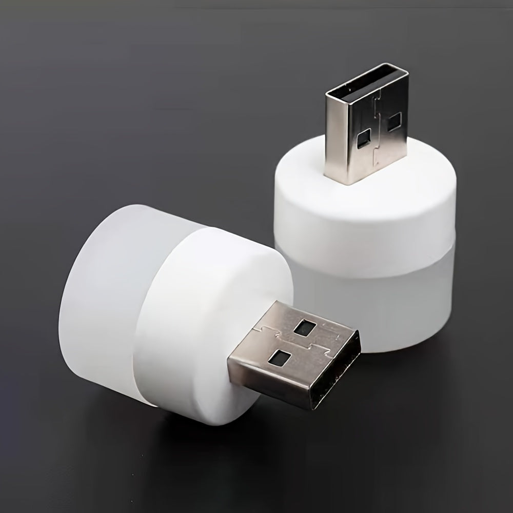 Портативные USB светодиодные ночники - мягкая лампа для чтения, компактная и универсальная, USB зарядка для спальни, стола, путешествий