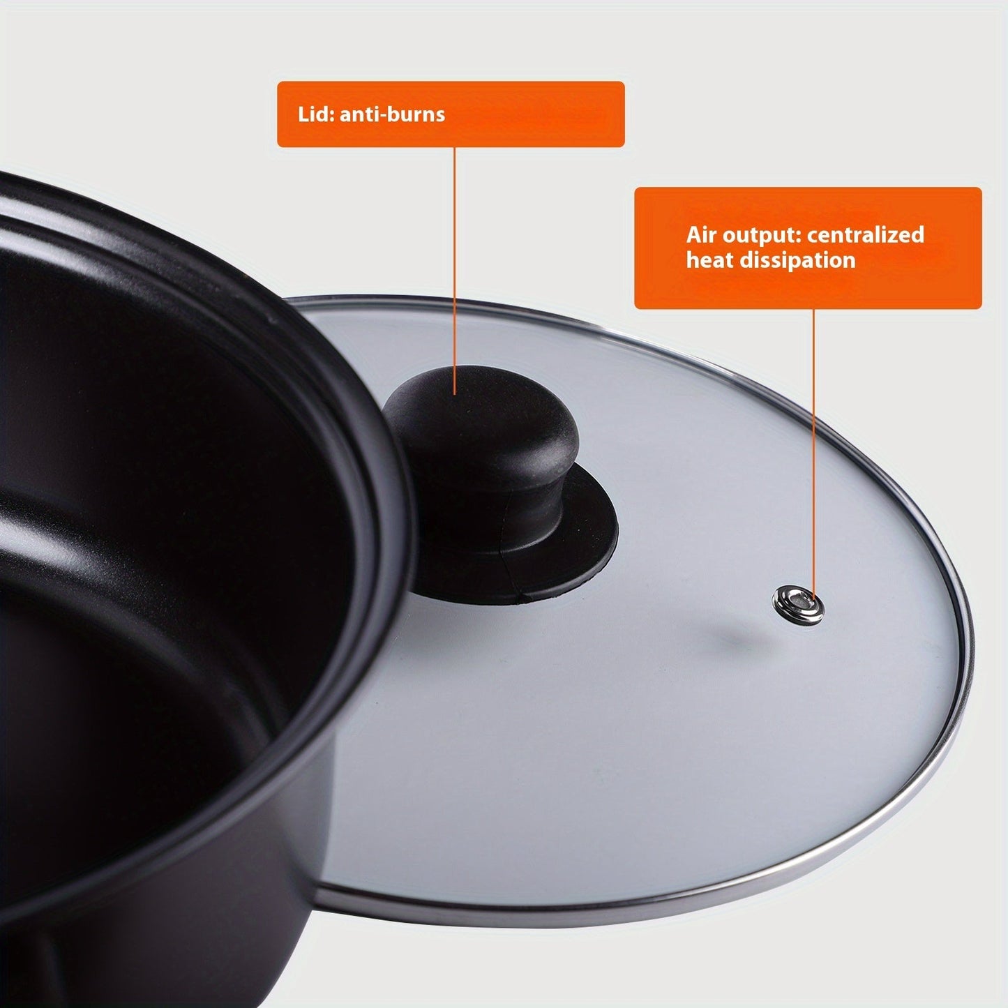 Cookware Set includes 13 pieces of Cast Iron, Nonstick Induction Compatible pots and pans complete with lids. This versatile kitchen set features a Soup Pot, Saucepan, Frying Pan and Utensils for safe food contact.