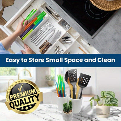 5 pieces of durable bag sealing clips - Keep food fresh, store items waterproof, and organize your kitchen with these high-quality storage solutions in different sizes.