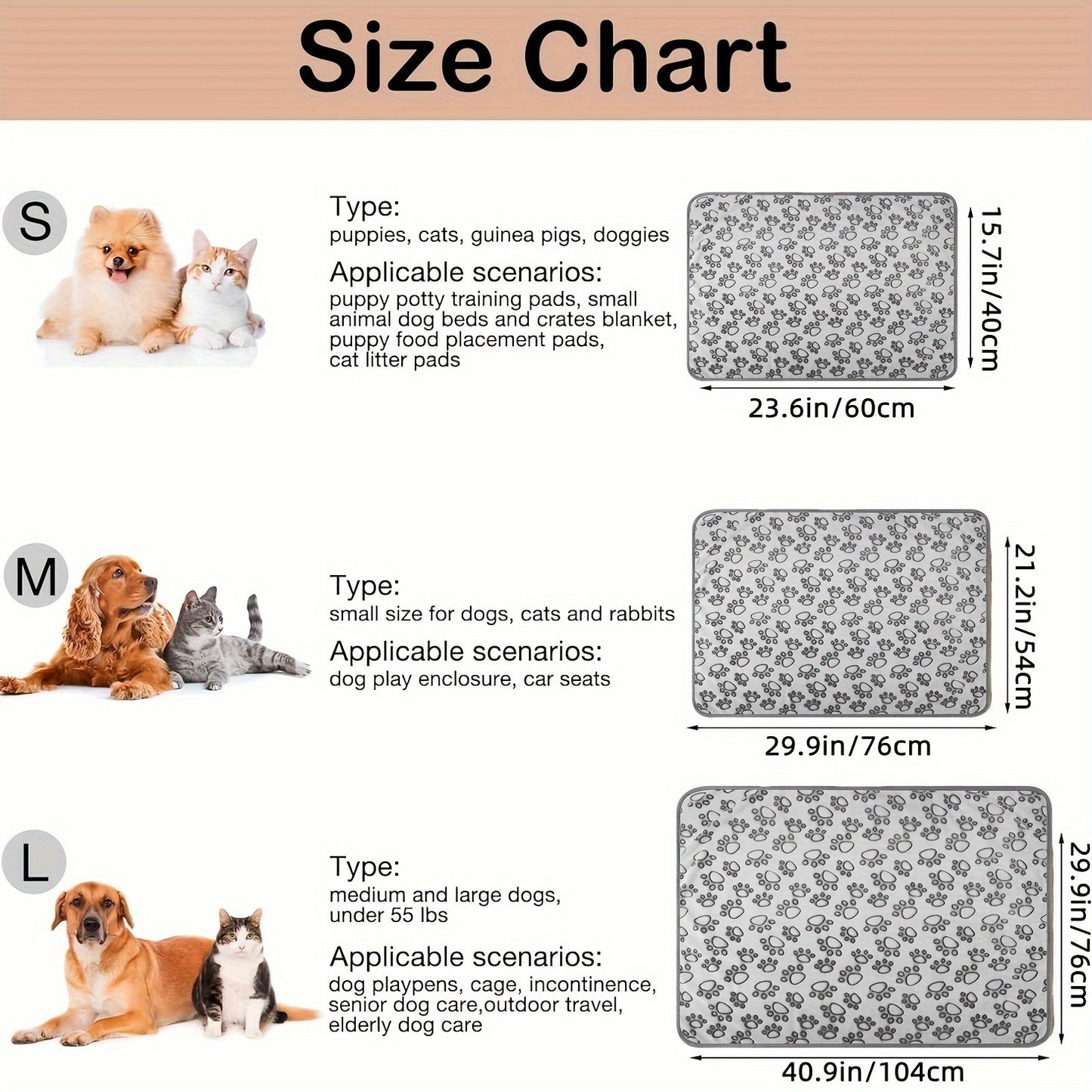 Polyester pet blanket with paw print design, machine washable fleece wool for dogs, cats, puppies, and kittens - perfect for napping, travel, and pet care.