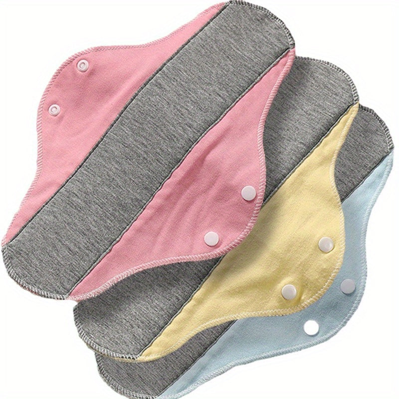 Waterproof and leak-proof adult reusable underwear pad made of pure knit fabric in a solid color, suitable for the elderly.