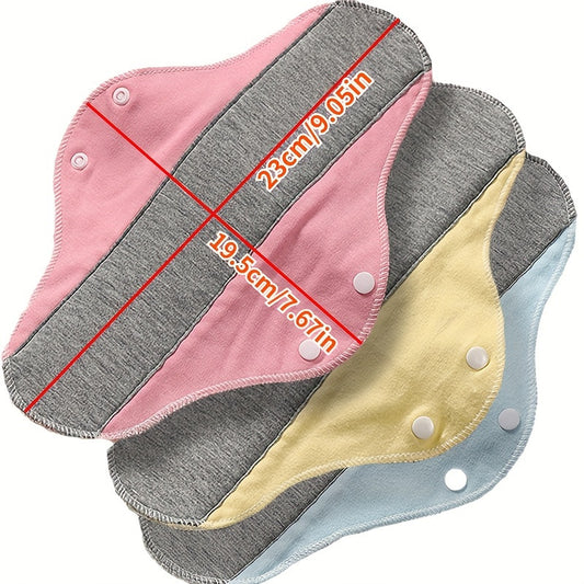 Waterproof and leak-proof adult reusable underwear pad made of pure knit fabric in a solid color, suitable for the elderly.