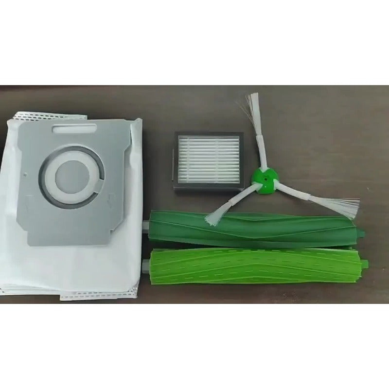 Get the ultimate cleaning experience with the 28-piece vacuum cleaner accessory kit designed for iRobot i3, i3+, i7, i7+, i4, i6, i6+, i8, i8+, E5, E6, E7, J7 Series. This comprehensive kit includes rubber brushes, filters, side brushes, and dust bags