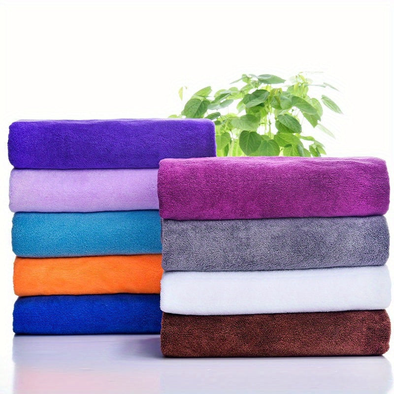 Special towel cleaning cloth designed for housekeeping and cleaning tasks. This cloth is thickened, highly absorbent, non-shedding, and suitable for floor wiping, glass cleaning, car washing, and use as a tablecloth.