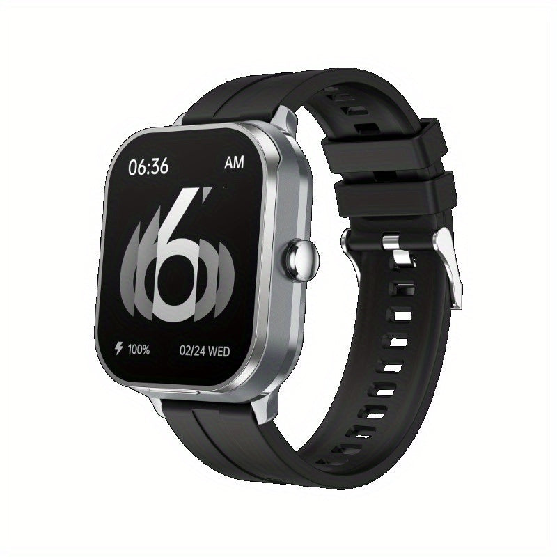 All-in-one smart watch with headphones - call and message alerts, customizable faces, sports modes, high-definition display, long battery life - great gift for all.