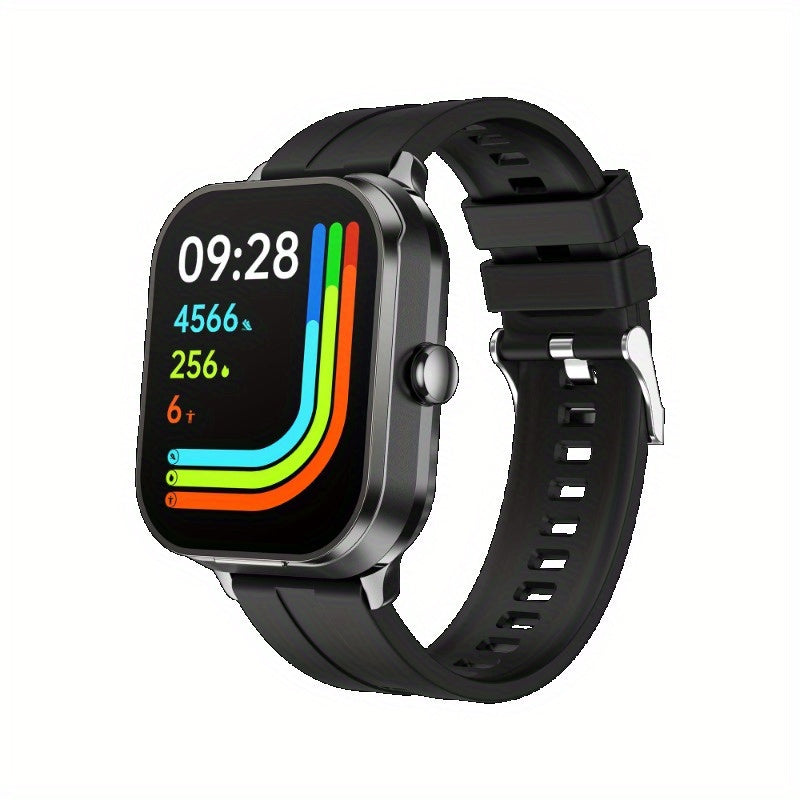 All-in-one smart watch with headphones - call and message alerts, customizable faces, sports modes, high-definition display, long battery life - great gift for all.