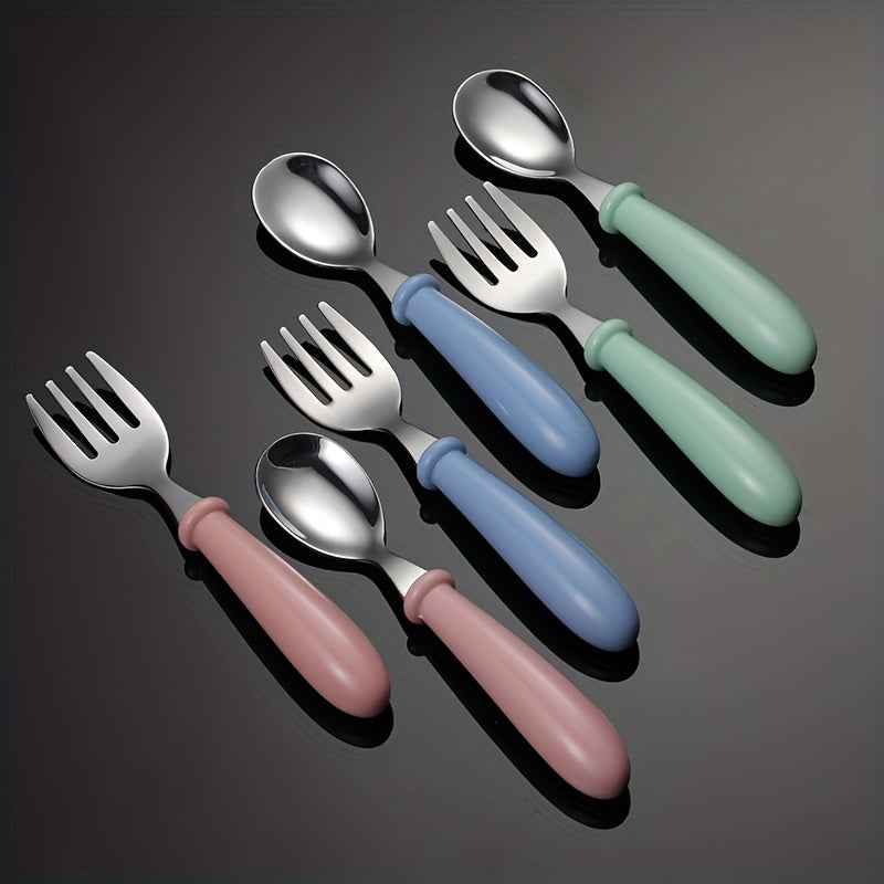 Charming Custom Tableware Bundle - Secure & Sturdy Fork & Spoon in Elegant Holder - A Special Easter Present with a Personalized Twist