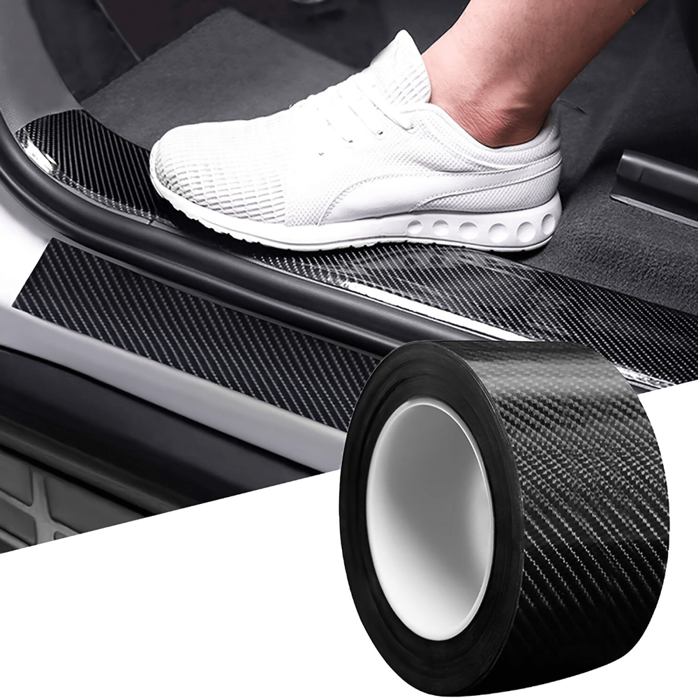 Nano carbon fiber car sticker provides protection for vehicles and is waterproof, suitable for cars, motorcycles, and bicycles.