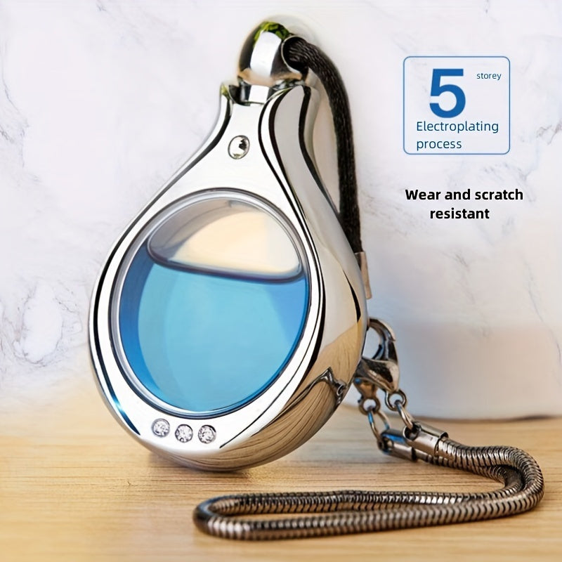 High-end car air freshener pendant - elegant car accessory that can be filled with car perfume.