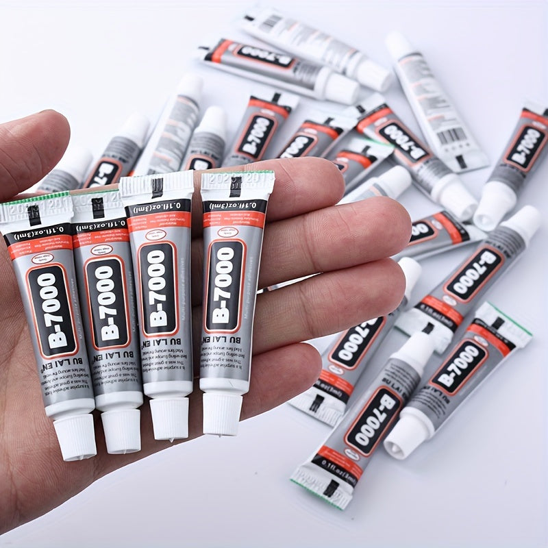 10-pack of B7000 Clear Multi-Purpose Glue for DIY projects, no electricity required.