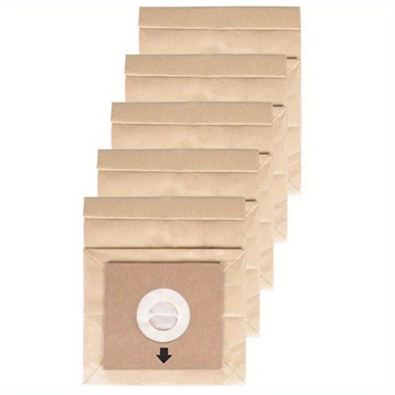 Replacement paper dust bags for Electrolux, Philips, Sharp, Samsung, and Pensonic vacuum cleaners - 5 pieces, measuring 110mmx100mm.