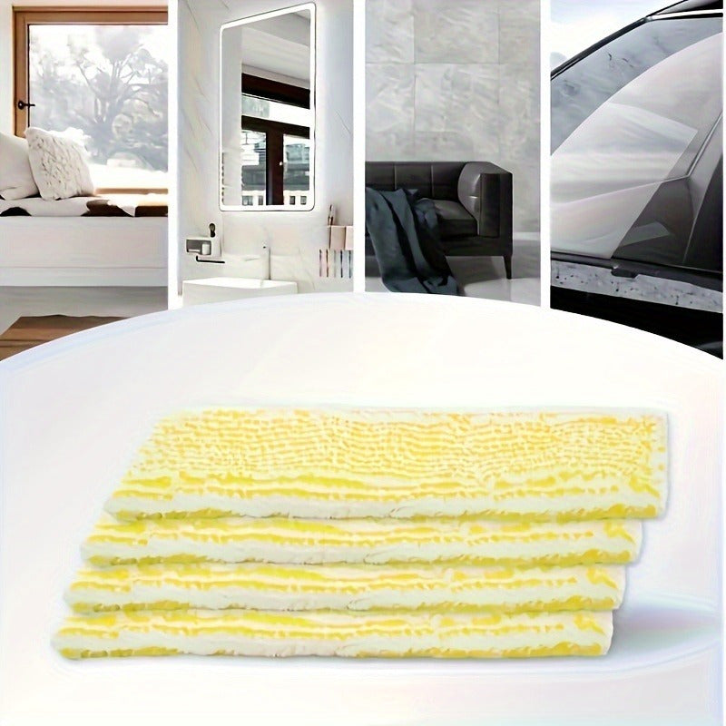 Get a 2-Pack of Ultra Absorbent Microfiber Mop Pads that are Compatible with Karcher WV2 WV5 - Reusable Cloth Pads Perfect for Window and Household Cleaning Tasks