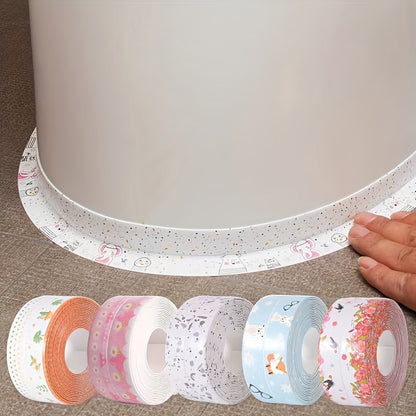 High-quality waterproof sealing strip for bathrooms designed for aesthetically pleasing room decoration, with self-adhesive backing, attractive seam stickers, easy to clean, mold-resistant