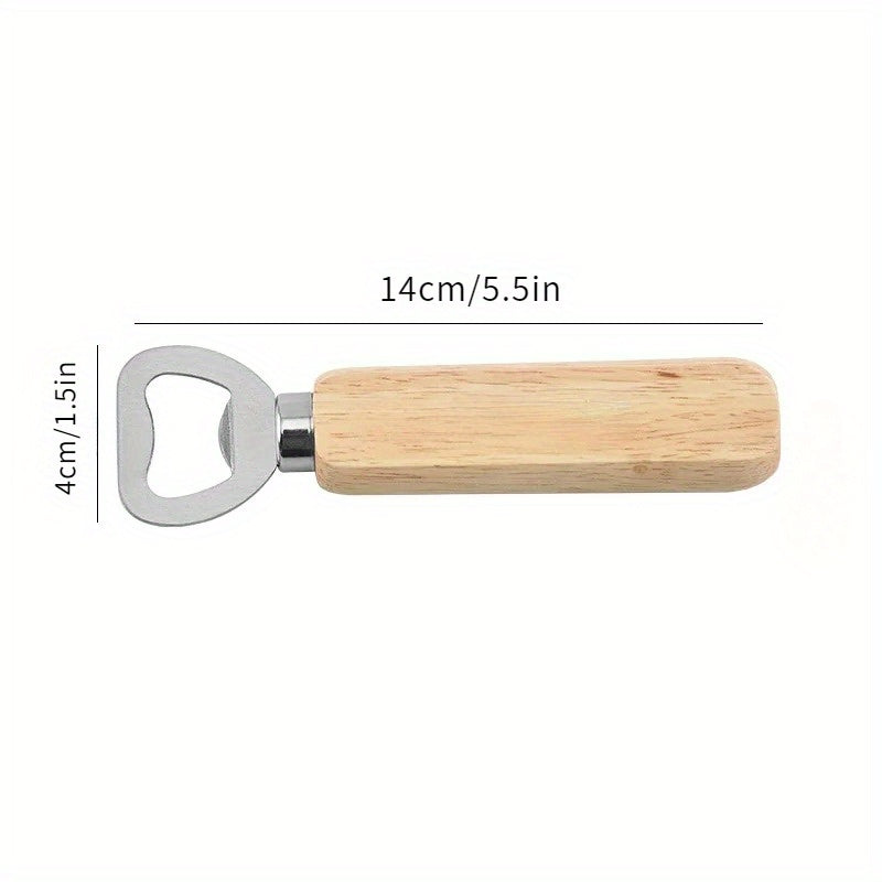 Wooden bottle opener set of 10 or 20 - ideal for opening beer, wine, and soda bottles in home bars and kitchens. Durable, handheld design with comfortable grip. Great for daily use or gifting.