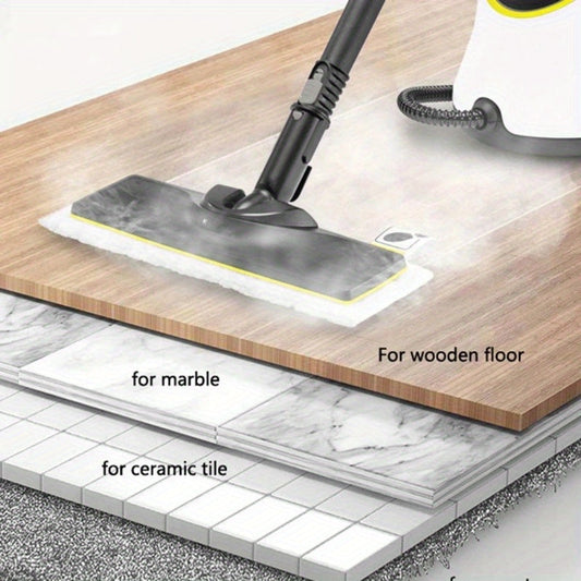 Karcher Easyfix SC2 SC3 SC4 SC5 bug'ulash tozalagichi uchun aksessuar sifatida mo'ljallangan matodan yasalgan ikki dona mop boshliqlari. Bu mikrotozalovchi mop padlari, shuningdek, mop matolari deb ham ataladi, zaxira qismlar sifatida mavjud.