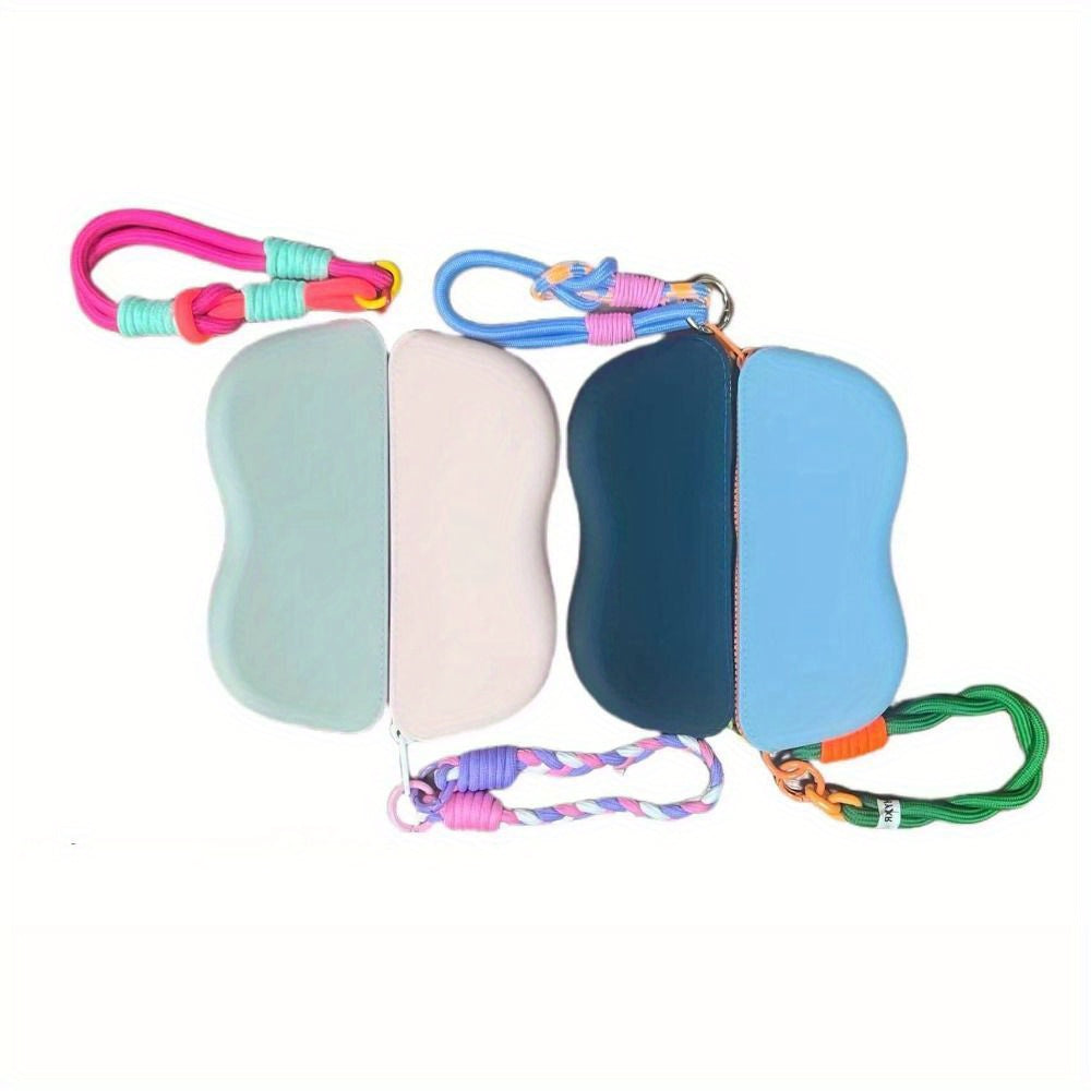 Durable Silicone Glasses Pouch - Stylish, Water-Resistant & Protective Eyewear Case in Assorted Colors