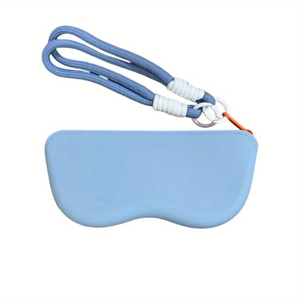 Durable Silicone Glasses Pouch - Stylish, Water-Resistant & Protective Eyewear Case in Assorted Colors