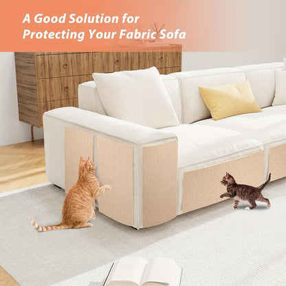 1pc Self-Adhesive Cat Scratching Pad - Ideal for Claw Care and Furniture Protection, Easy to Assemble