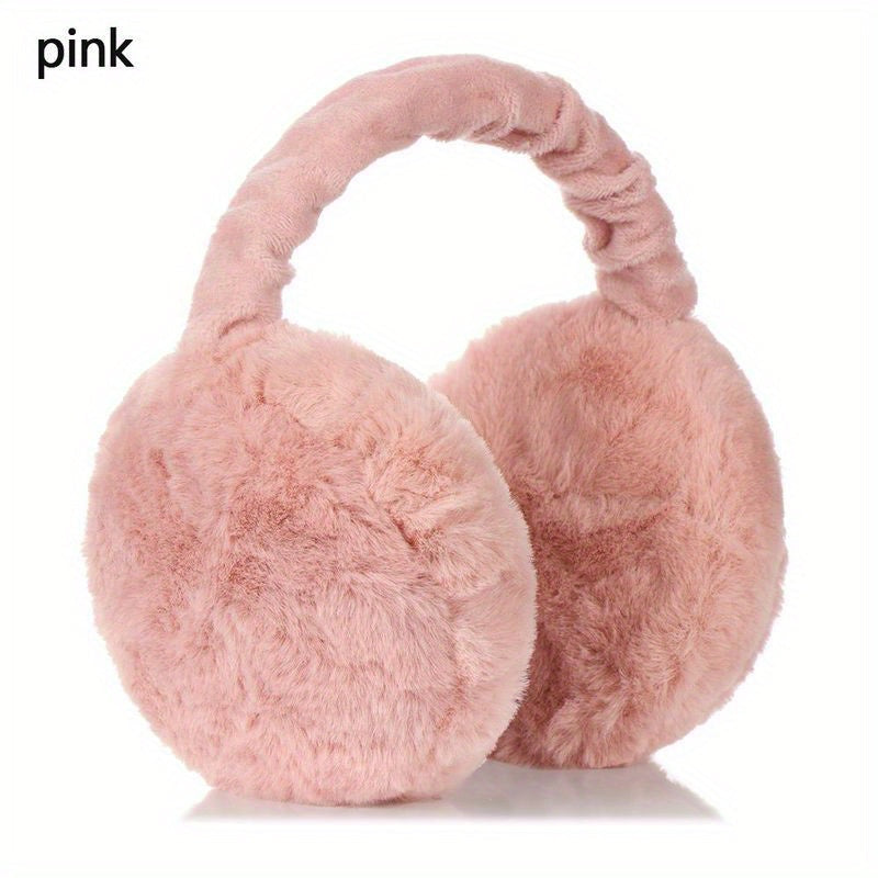 Stay warm and cozy this winter with our plush earmuffs! Made of polyester, these earmuffs are hand wash only and come in a convenient 1-pack. Their foldable design makes them easy to store, while the soft and fuzzy material provides comfortable warmth