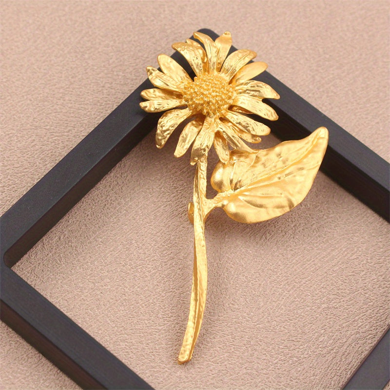 Stylish Enamel Flower Brooch - Ideal for Holiday Season, Travel & Everyday Elegance | Multi-functional Accent for Outfits, Purses & Headwear