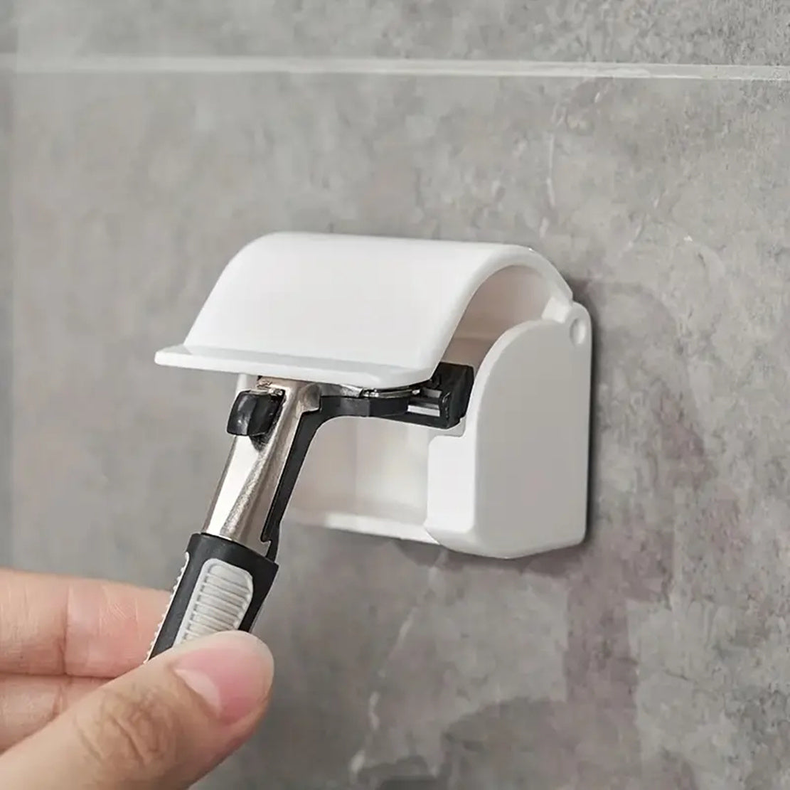 Convenient Shower Holder for Razor and Toothbrush - Efficient Bathroom Organizer