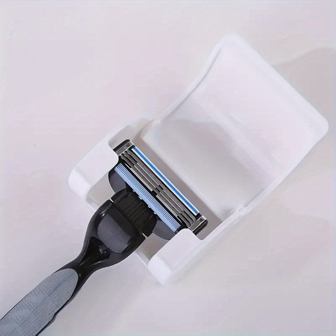 Convenient Shower Holder for Razor and Toothbrush - Efficient Bathroom Organizer