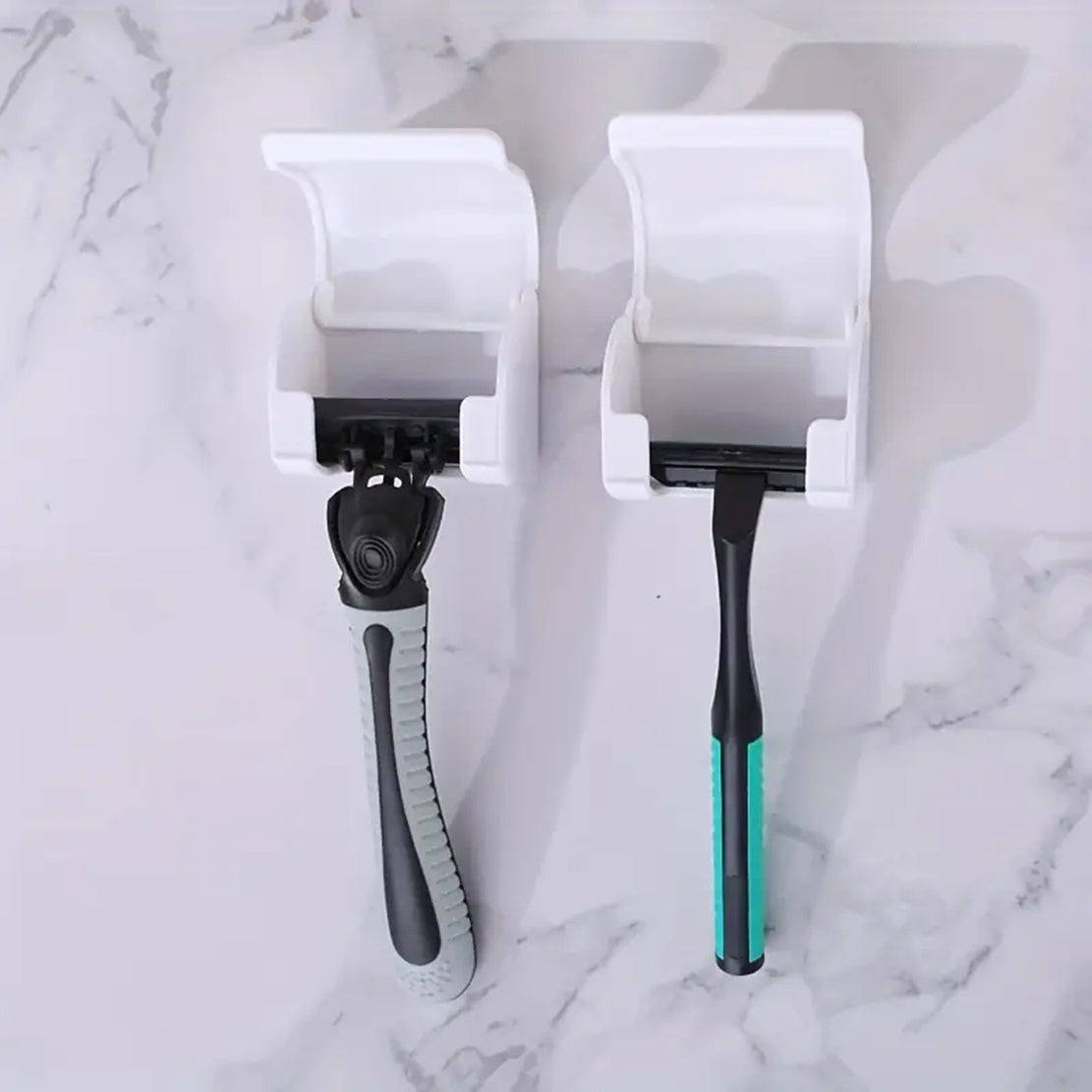 Convenient Shower Holder for Razor and Toothbrush - Efficient Bathroom Organizer