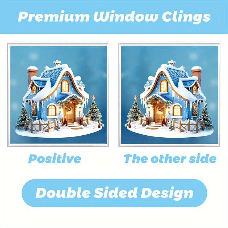 Decorate your home and office windows for the holidays with 110 pieces of Christmas Window Clings made from PVC. These snowflake, reindeer, and Santa decals are easy to apply and remove without the need for electricity. Add a festive touch to your