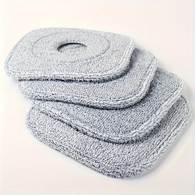 Replace your worn-out mop cloths with this set of 5 Mop Replacement Cloths. These cloths are designed for use with rotary hands-free mop buckets and flat mops, providing a strong decontamination effect. Suitable for cleaning various floors and windows