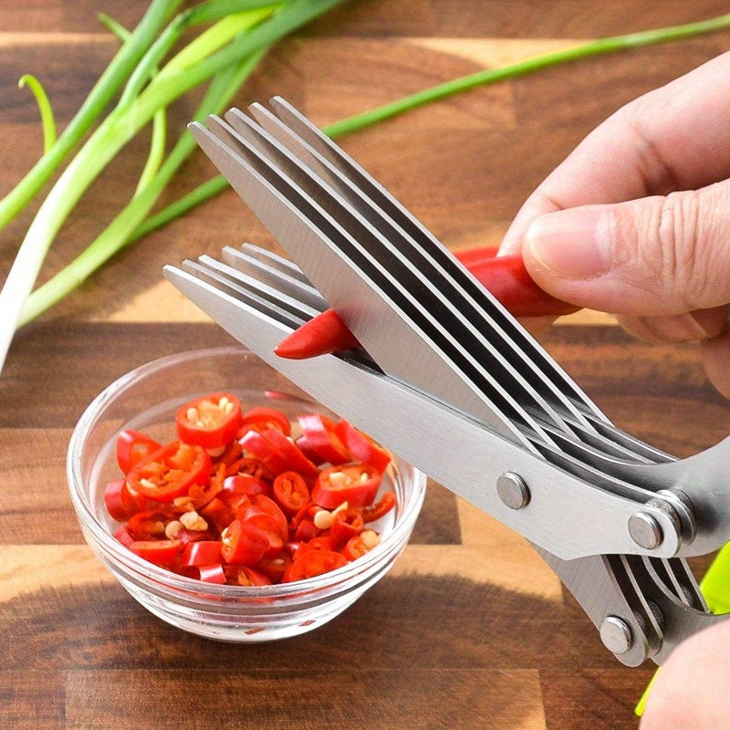 Versatile Kitchen Scissors: High-Quality Alloy Steel Shears for Efficient Food Preparation